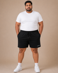 VE YRON Hashtag Edition™ Mens Plus Shorts — Phantom Black