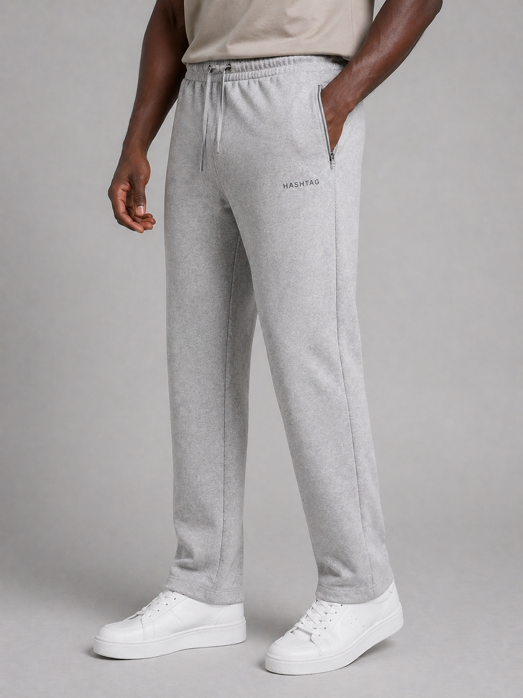 VE YRON Hashtag Edition™ Mens Track Pant — Carbon Ash
