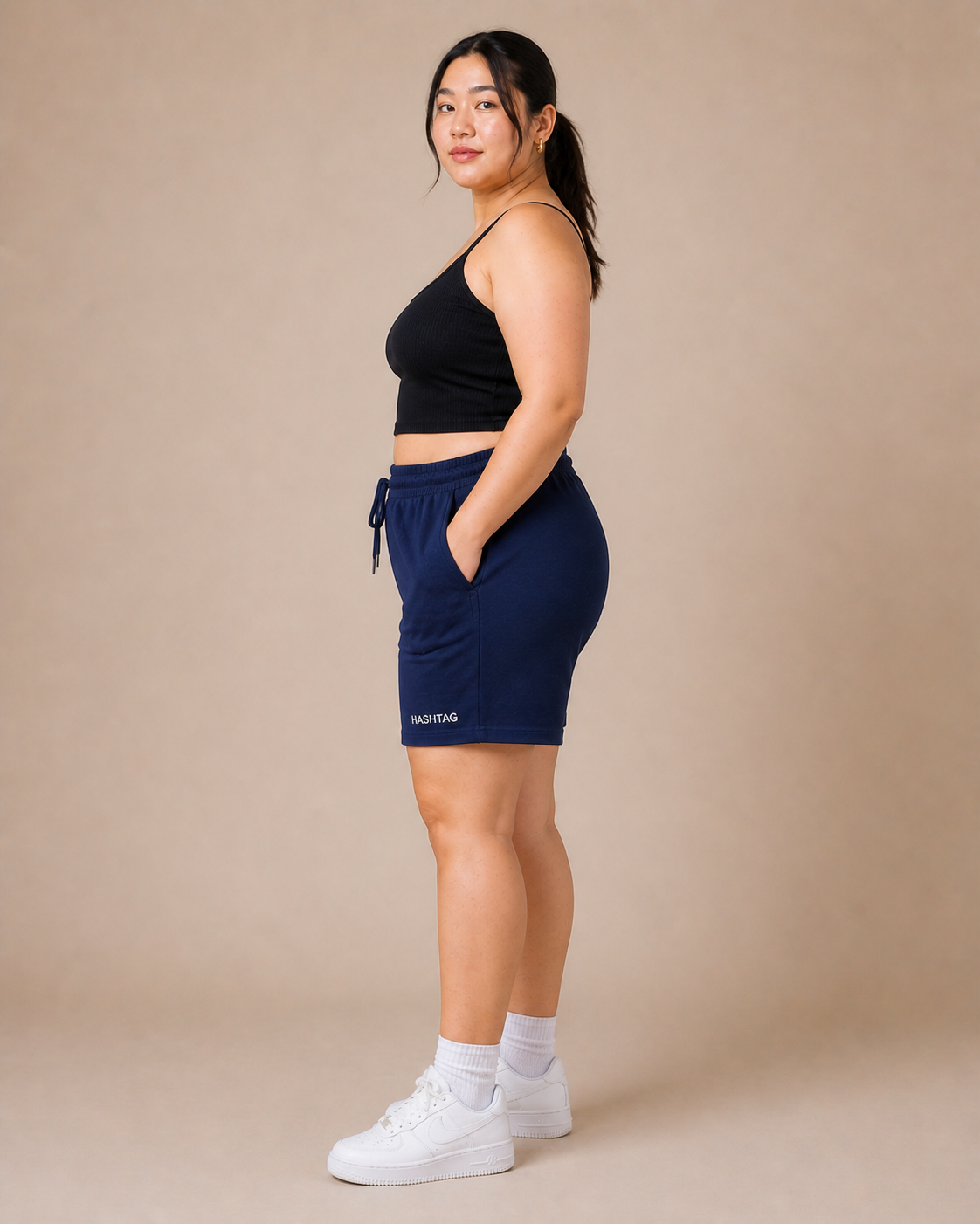 VE YRON Hashtag Edition™ Plus Women’s Shorts —Velocity Blue