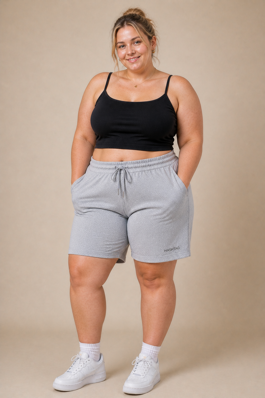 VE YRON Hashtag Edition™ Plus Women’s Shorts — Carbon Ash