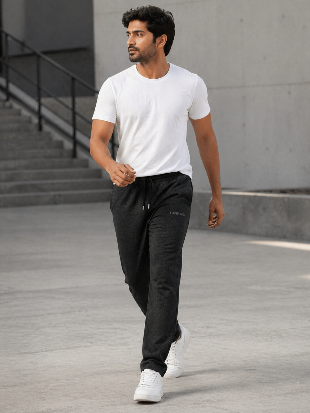 VE YRON Hashtag Edition™ Mens Track Pant — Graphite Storm
