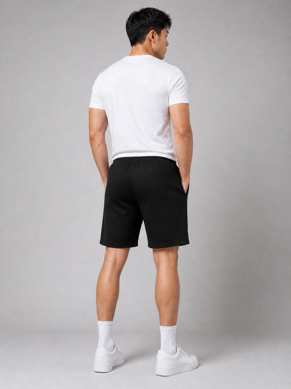 VE YRON Hashtag Edition™ Mens Shorts — Phantom Black