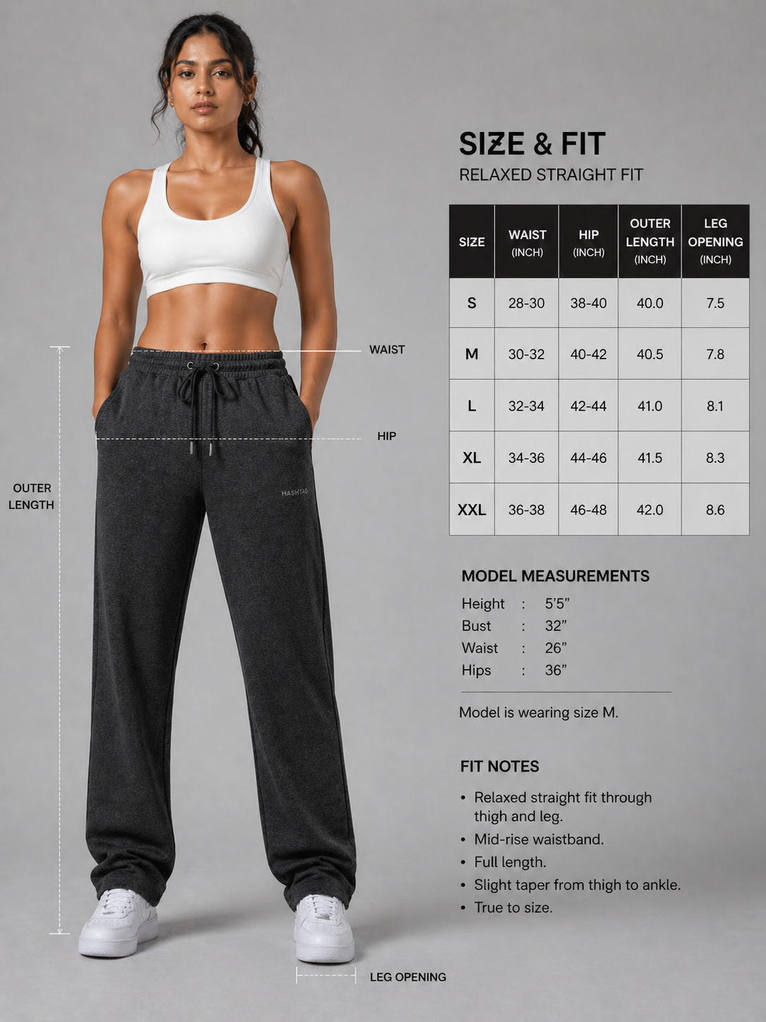 VE YRON Hashtag Edition™ Women’s Track Pant — Graphite Storm
