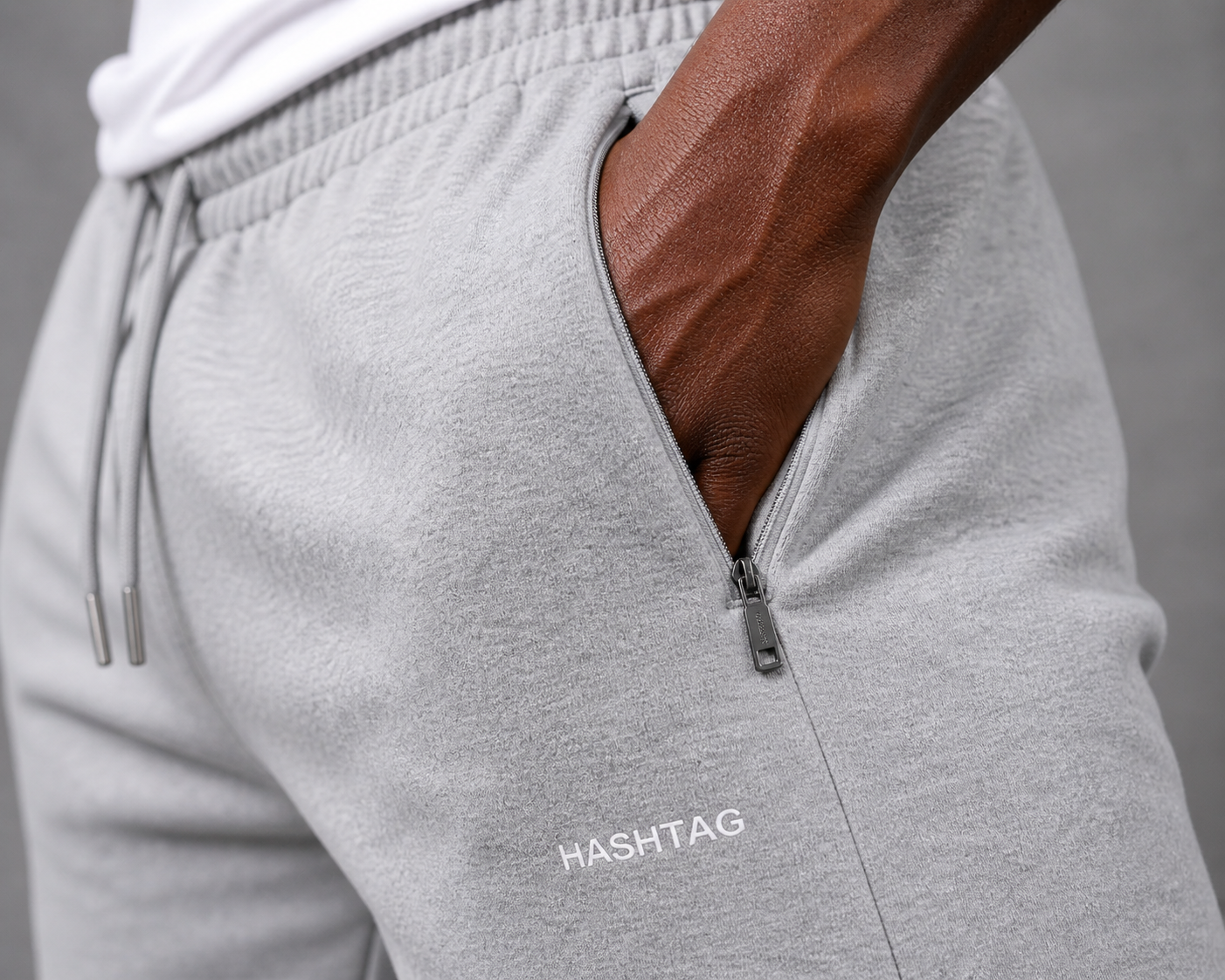 VE YRON Hashtag Edition™ Mens Shorts — Graphite Storm