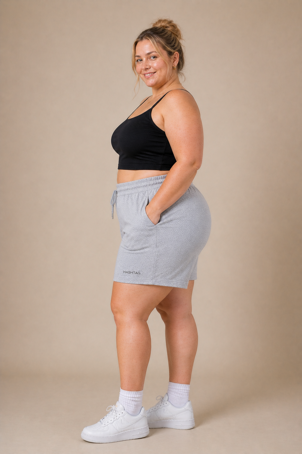 VE YRON Hashtag Edition™ Plus Women’s Shorts — Carbon Ash