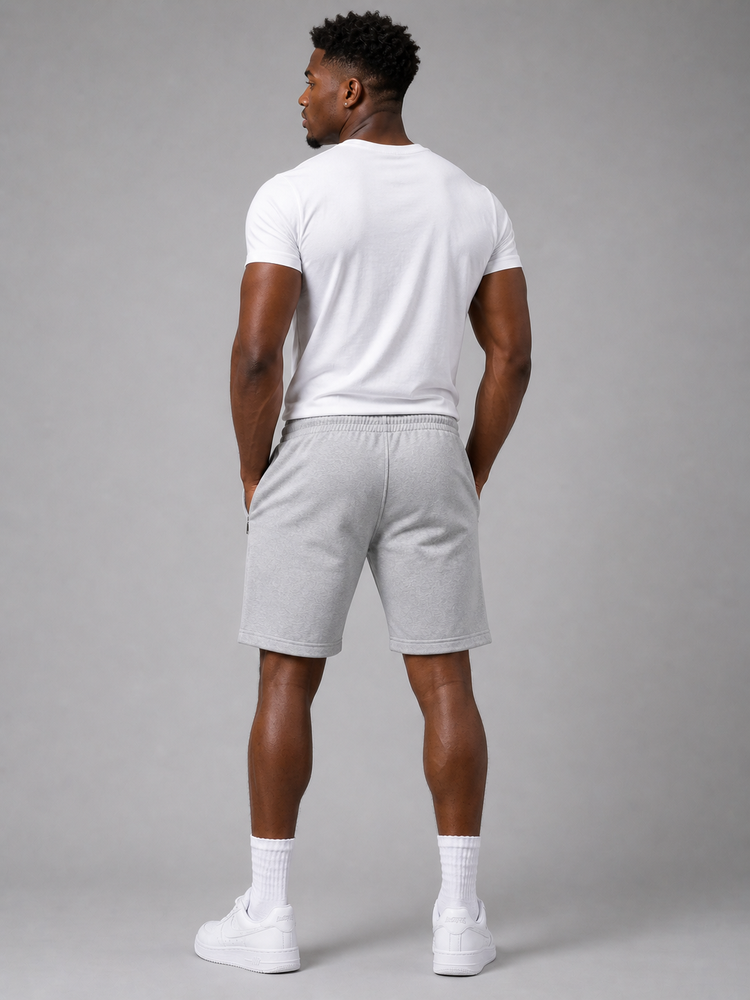 VE YRON Hashtag Edition™ Mens Shorts — Graphite Storm